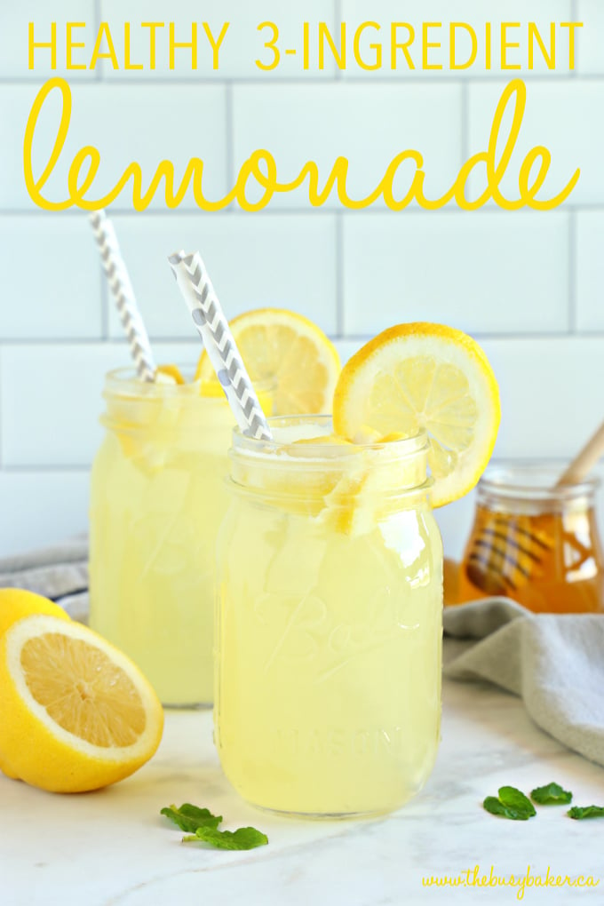 healthy lemonade recipe