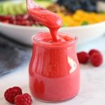 Healthy Raspberry Vinaigrette Salad Dressing