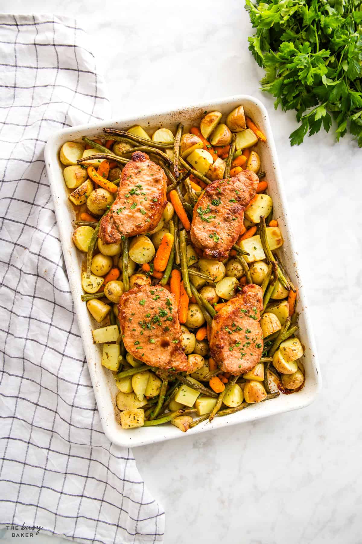 sheet pan dinner recipe