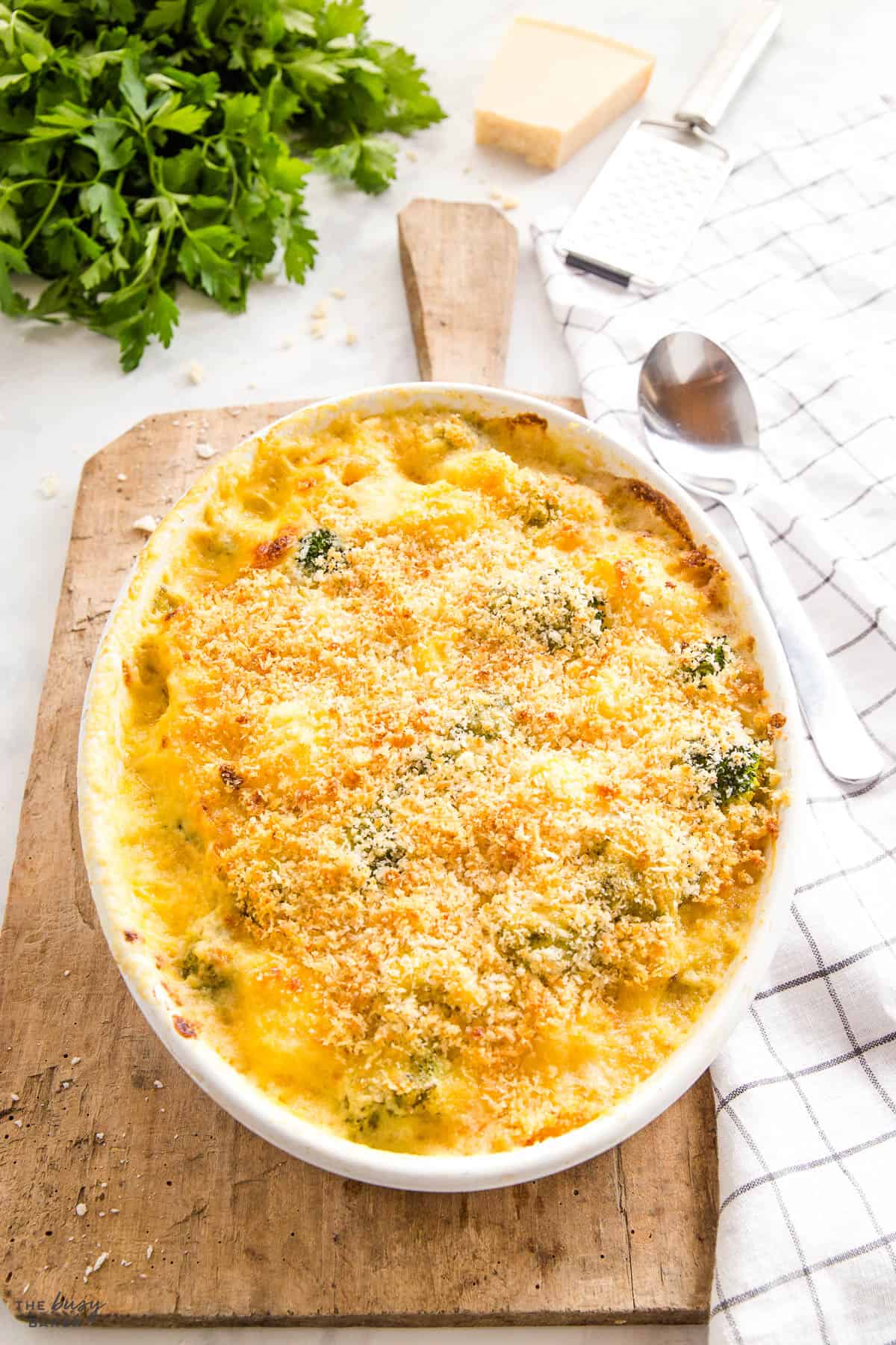 broccoli cauliflower casserole recipe