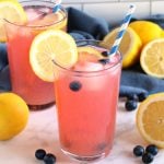 Healthy Blueberry Lemonade