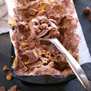 peanut butter chocolate ice cream churn cup