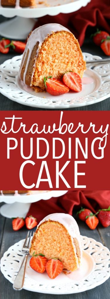 Best Ever Strawberry Pudding Cake Pinterest