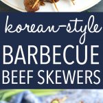 beste noensinne koreansk Grillbiffspyd Pinterest grillet 