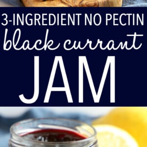 Best Ever Black Currant Jam {No Pectin & Only 15 Minutes!} - The Busy Baker