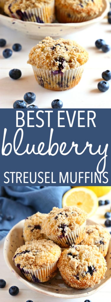 Best Ever Blueberry Streusel Muffins Pinterest