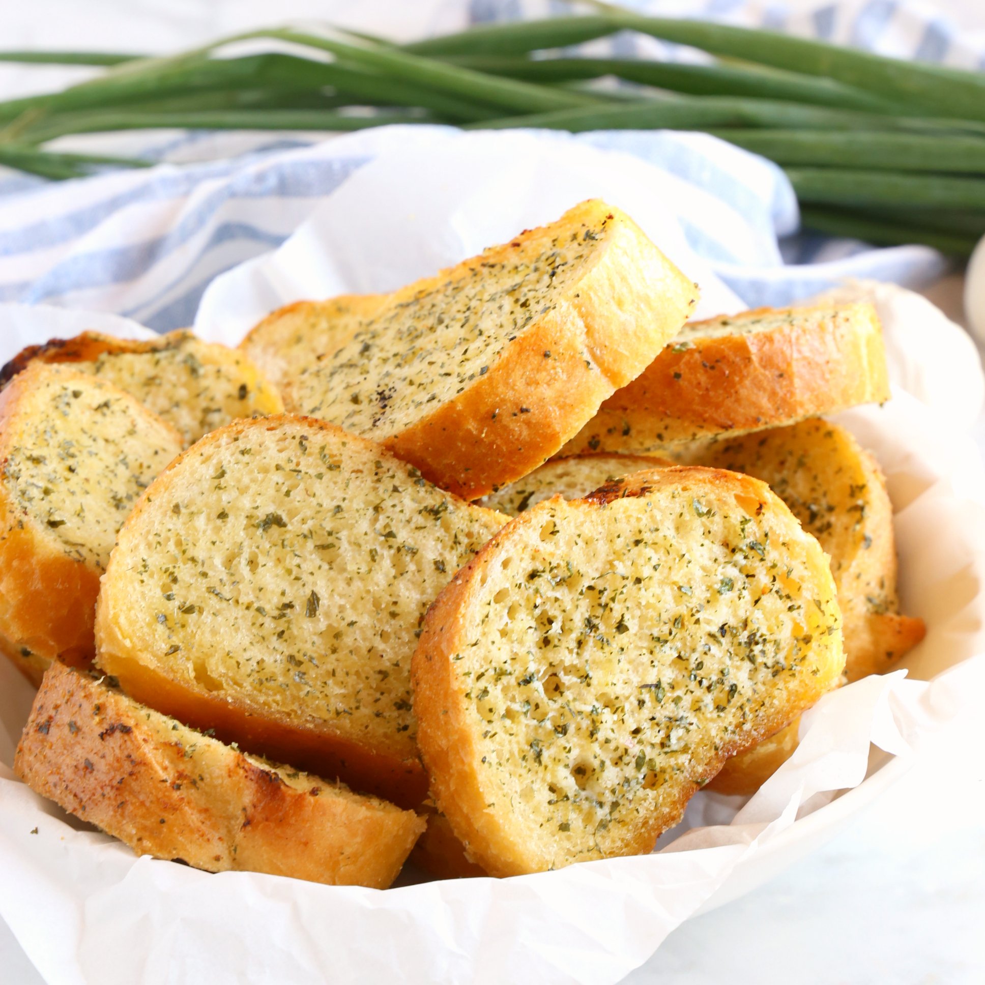 Easy homemade store garlic bread