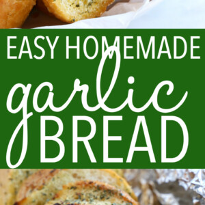 Easy Homemade Garlic Bread {Ready In 20 Minutes!} - The Busy Baker