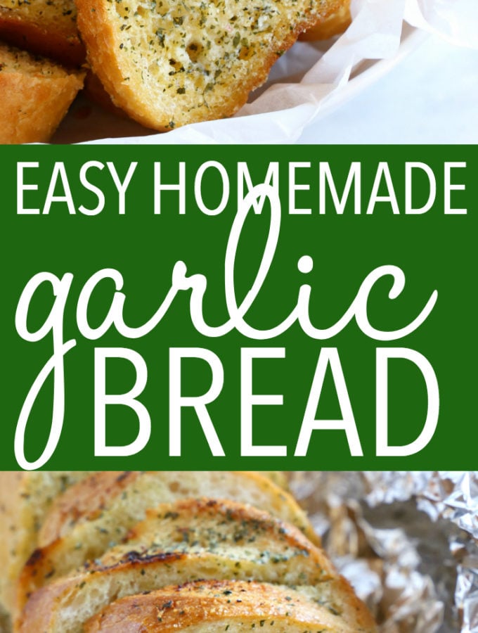 Easy Homemade Garlic Bread {Ready In 20 Minutes!} - The Busy Baker