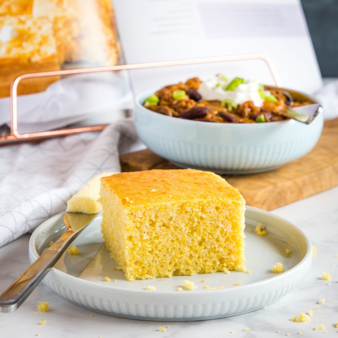 Healthier Low Fat Cornbread (Made with Applesauce!) The Busy Baker