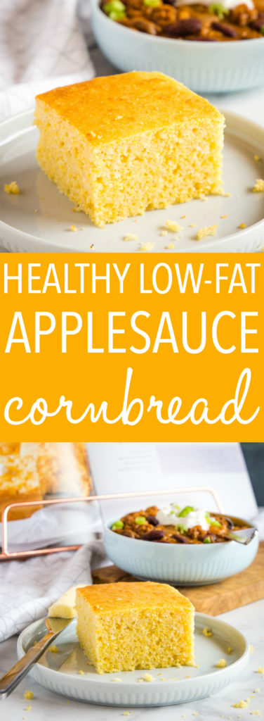 Healthy Applesauce Cornbread Pinterest