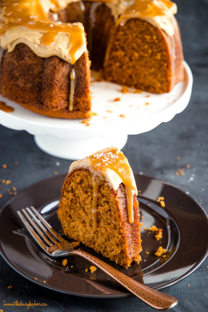 Best Ever Salted Caramel Pudding Cake