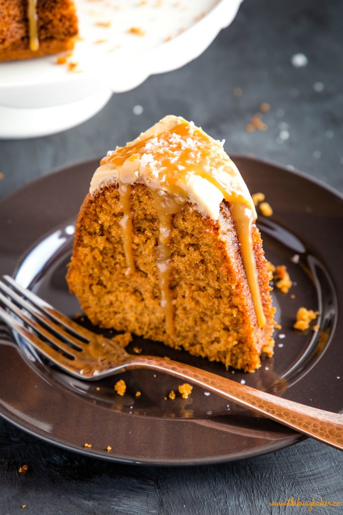  Salted Caramel Pudding Cake