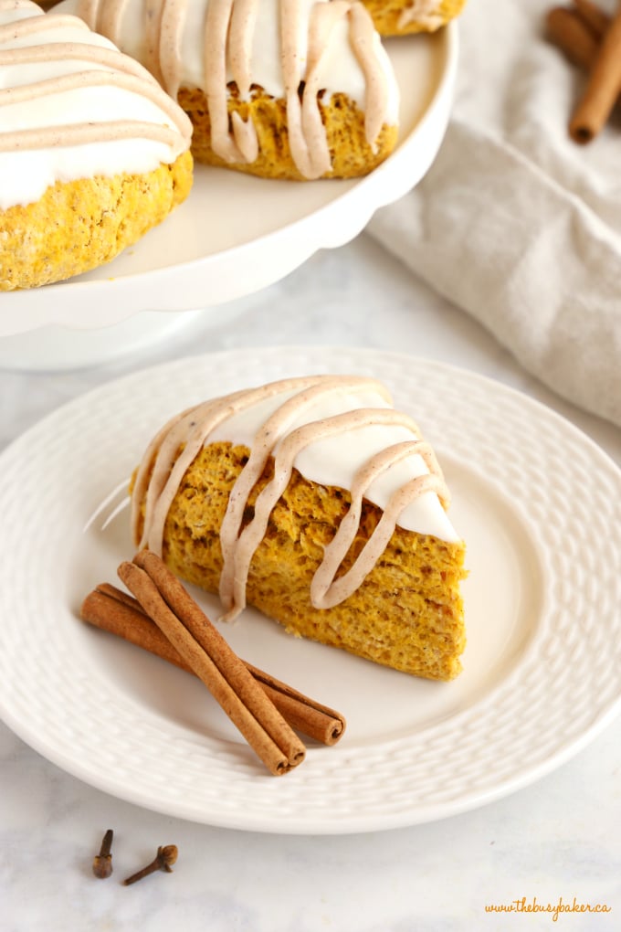 Best Ever Starbucks Pumpkin Scones with whole cloves