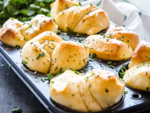 Garlic Bread With Rolls