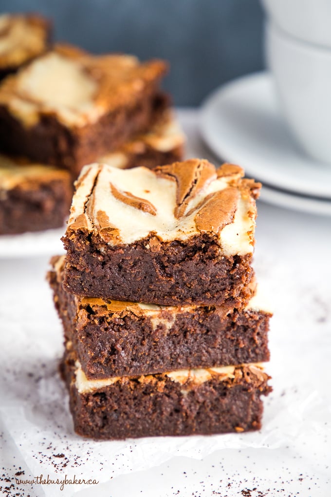 Mocha Cheesecake Brownies