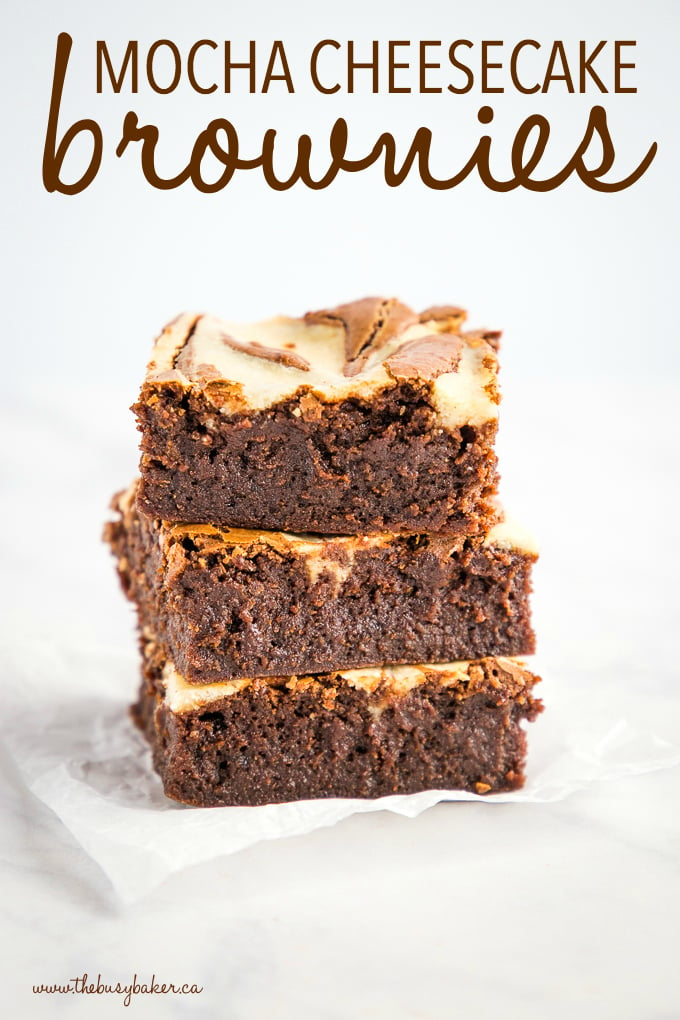 Mocha Cheesecake Brownies