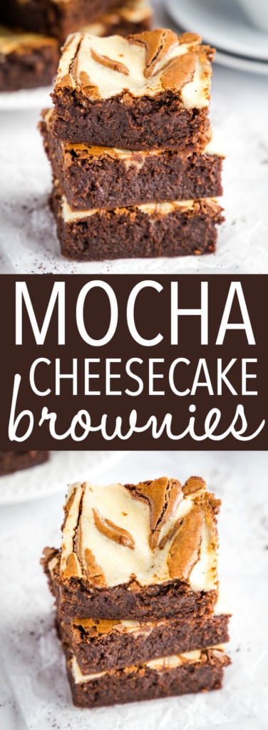 Mocha Cheesecake Brownies Pinterest