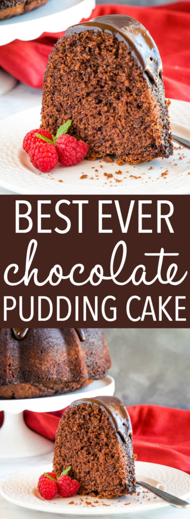 Best Ever Chocolate Pudding Cake