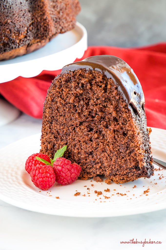 slice of Chocolate Pudding Cake