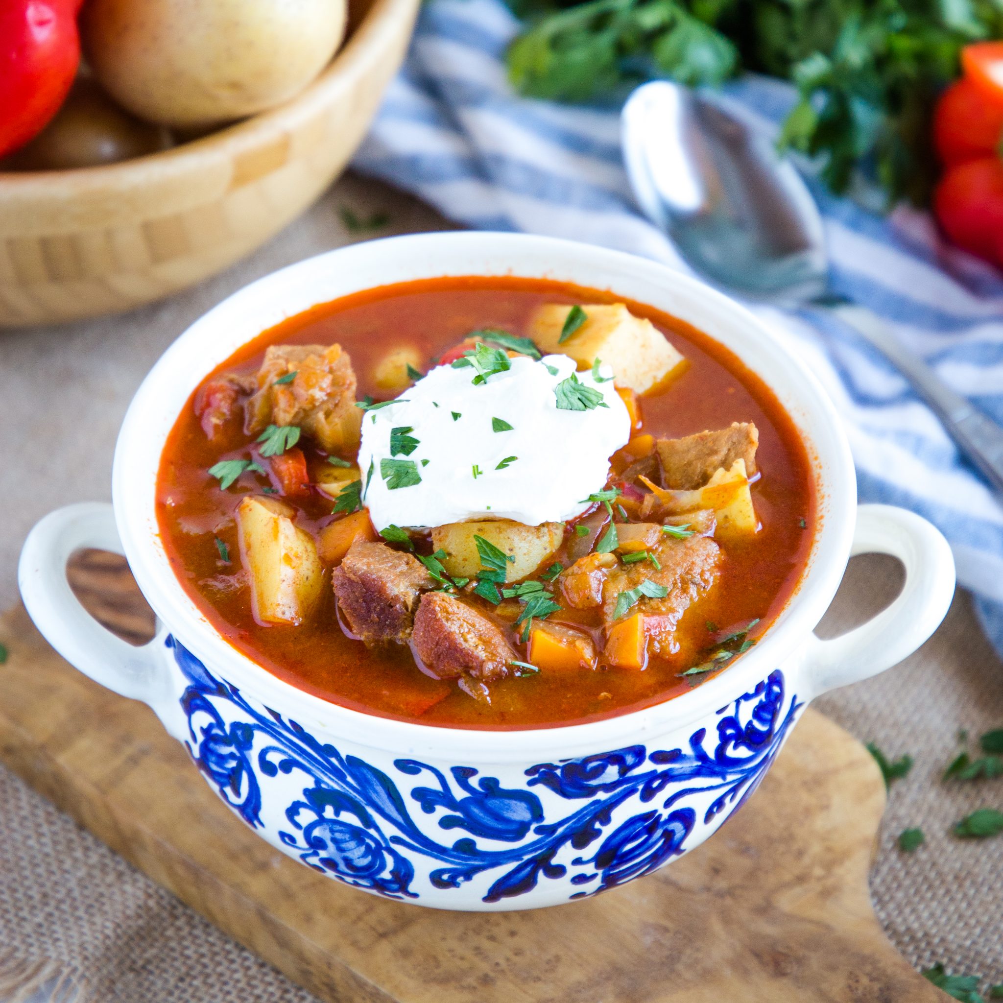 Traditional German Goulash Soup Recipe | Blog Dandk