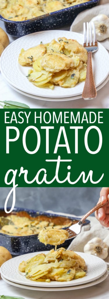 Easy Homemade Potato Gratin Pinterest