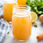 Easy Homemade Chicken Stock (Stovetop and Slow Cooker)