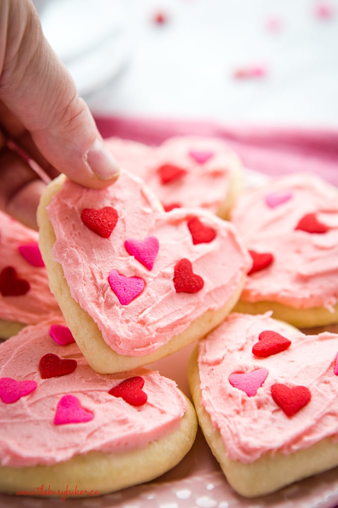 Classic Sour Cream Sugar Cookies {Valentines Day} - The ...