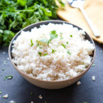 Easy Coconut Lime Rice