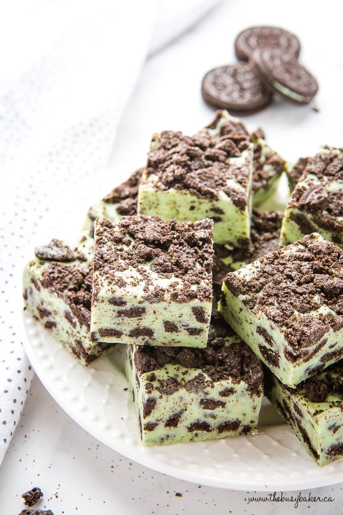 Mint Oreo Fudge