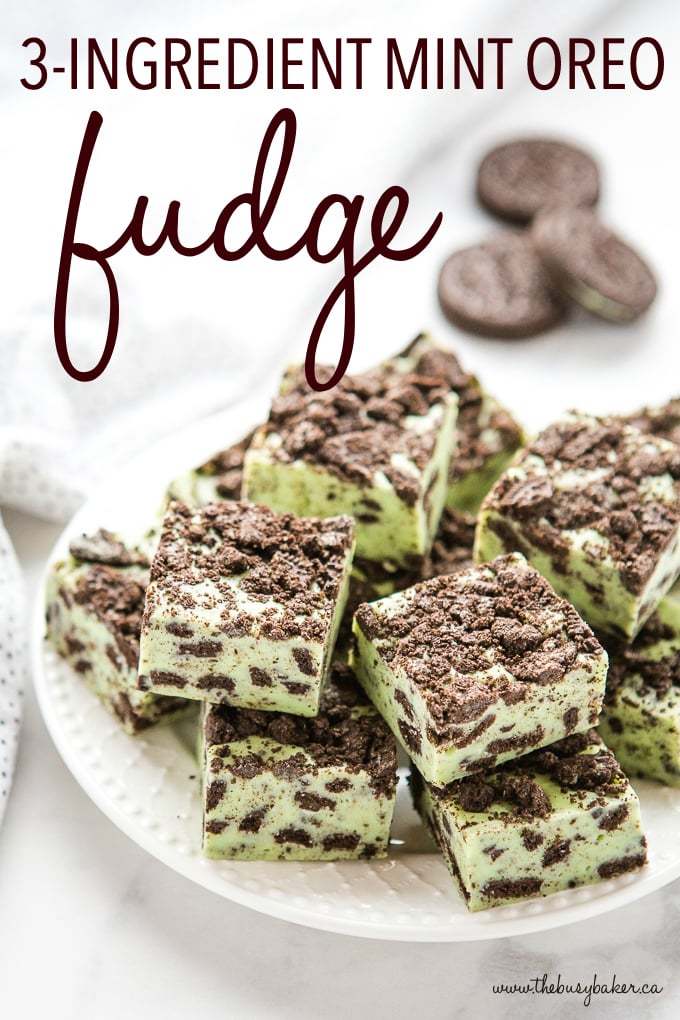 Mint Oreo Fudge