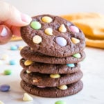 Easter Double Chocolate Cookies