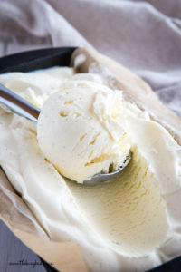 Best Ever No Churn Vanilla Ice Cream - The Busy Baker