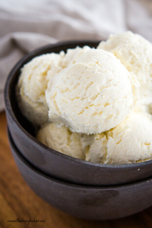 Best Ever No Churn Vanilla Ice Cream - The Busy Baker