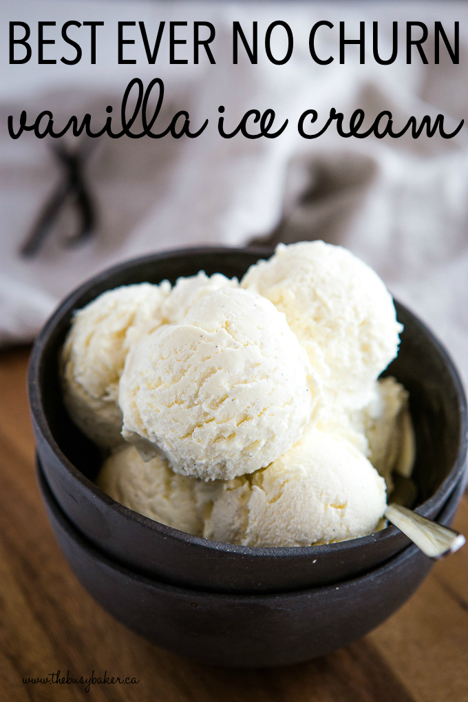 Best Ever No Churn Vanilla Ice Cream