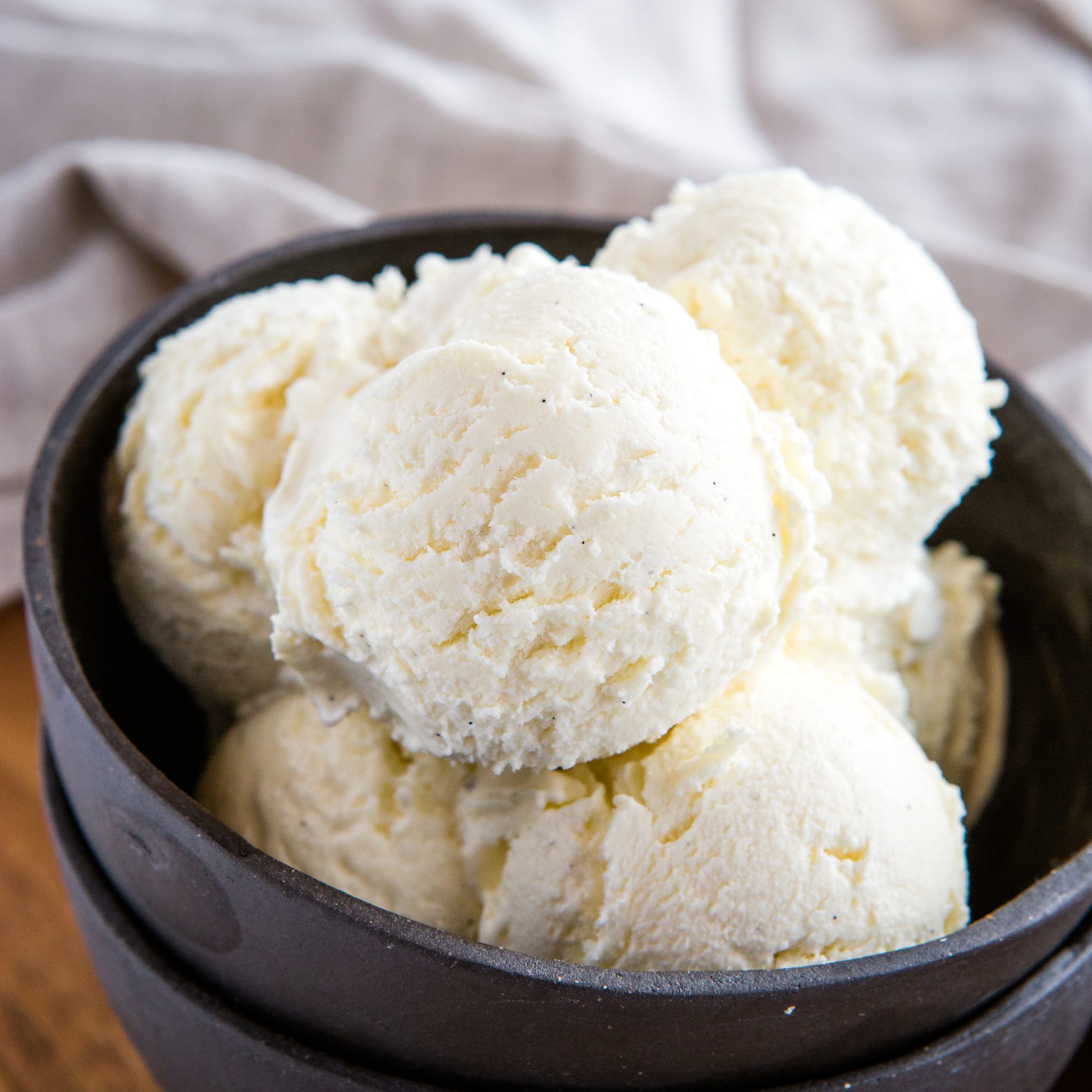 Best Ever No Churn Vanilla Ice Cream - The Busy Baker