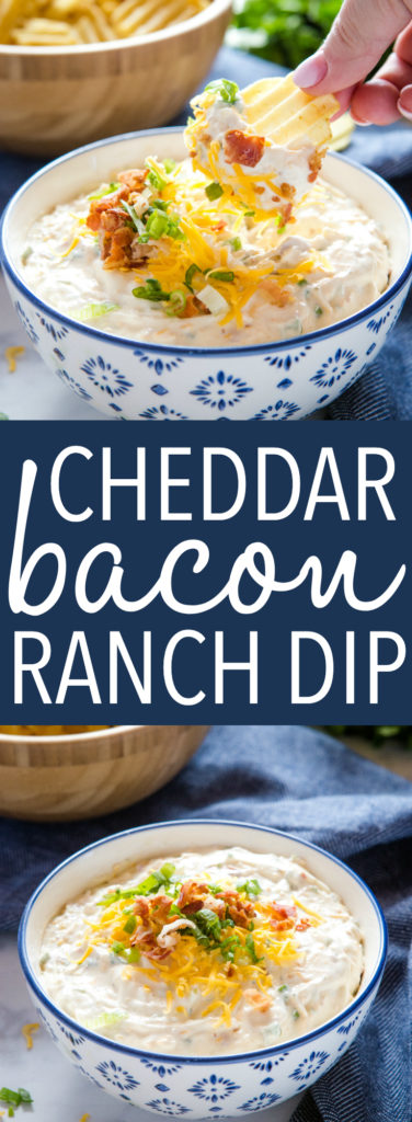 Cheddar, Bacon Fazenda Mergulho Pinterest