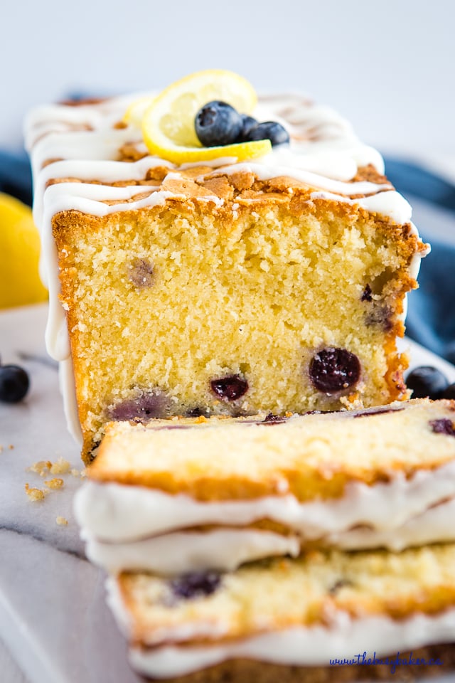 Lemon Blueberry Pound Cake