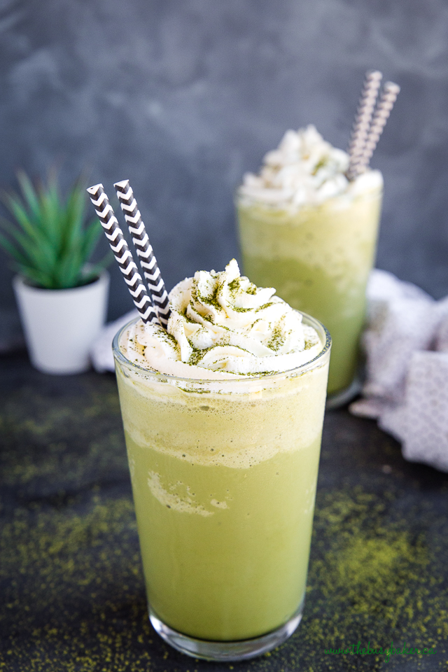 Healthy Matcha Green Tea Frappuccino