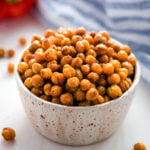 Easy Barbecue Roasted Chickpeas