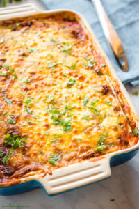 Low Carb Zucchini Lasagna {Keto Friendly} - The Busy Baker