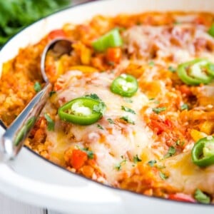 Easy Baked Salsa Chicken and Rice