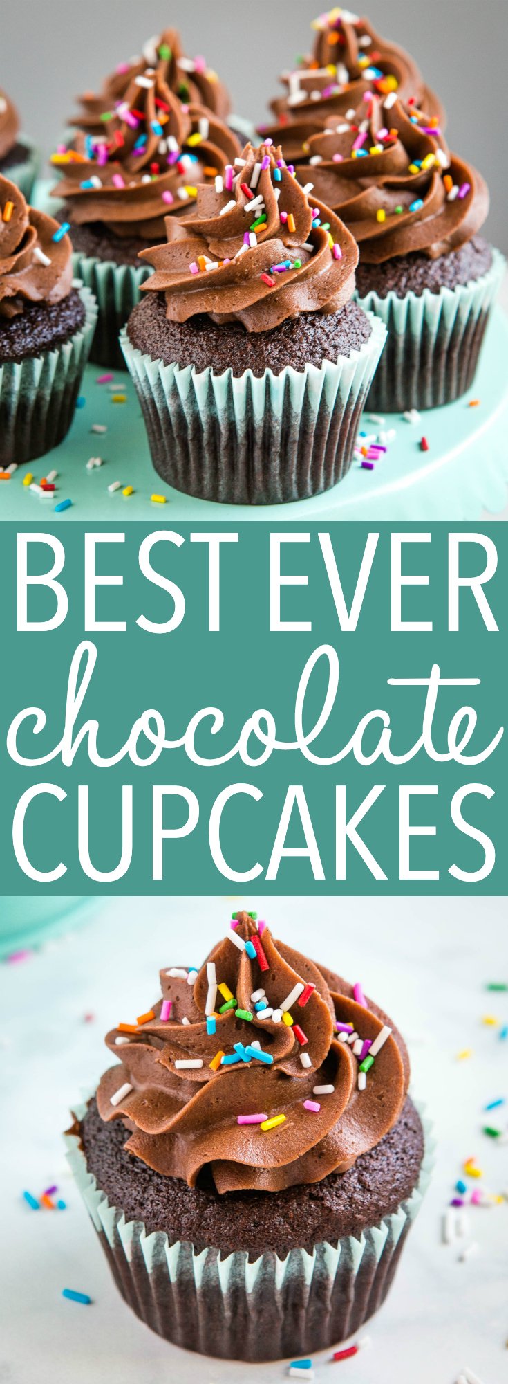 best ever chocolate cupcakes from scratch pinterest