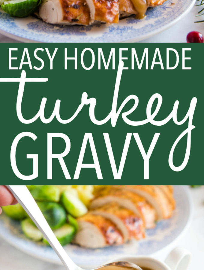 How to Make Gravy from Turkey Drippings | The Busy Baker