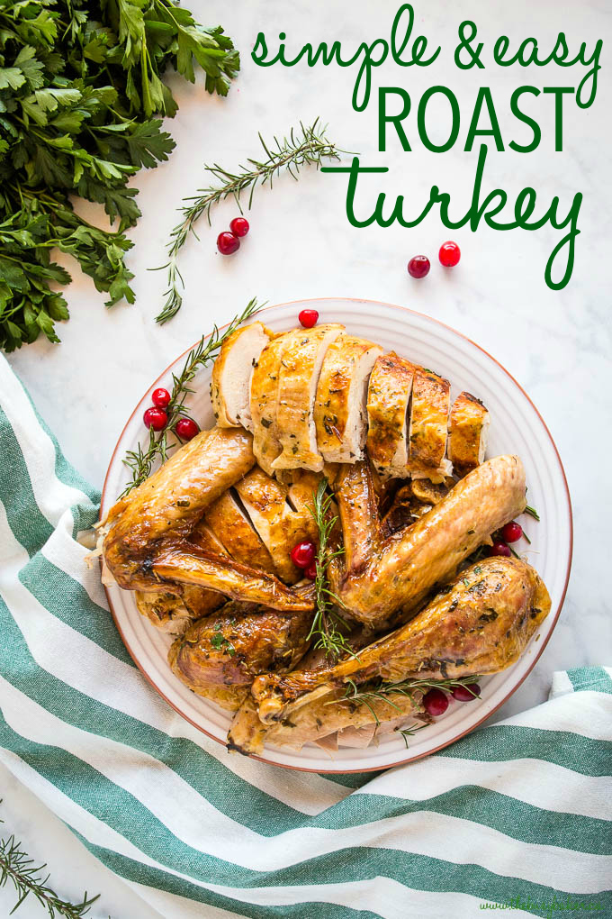 titled image (and shown): Simple & Easy Roast Turkey
