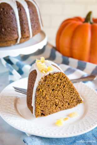 Easy Pumpkin Bundt Cake Fall Cake Recipe The Busy Baker