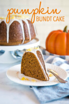 Easy Pumpkin Bundt Cake {Fall Cake Recipe} - The Busy Baker