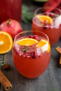 Christmas Punch {with Or Without Alcohol} - The Busy Baker