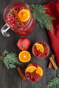 Christmas Punch With Or Without Alcohol The Busy Baker   Best Ever Christmas Punch 9 200x300 