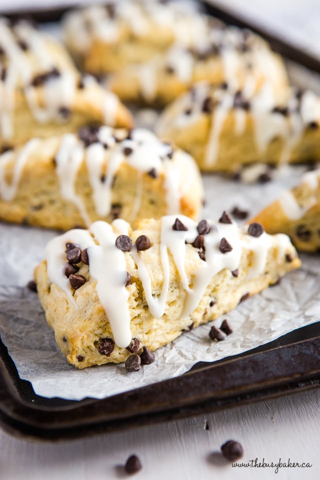 best ever chocolate chip scones